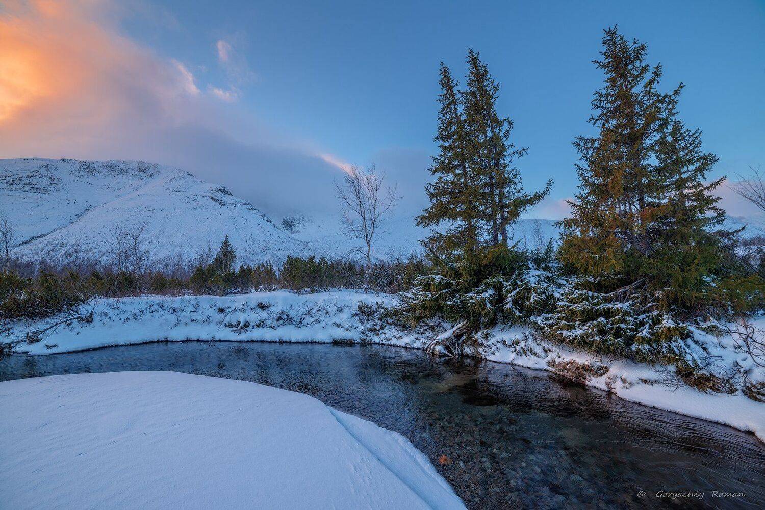 хибины, предзимье, осень, кольский, север, заполярье,, Роман Горячий