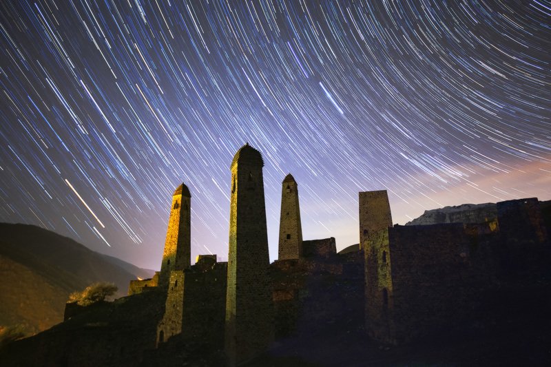 ингушетия, горы, башни Стражи гор фото превью