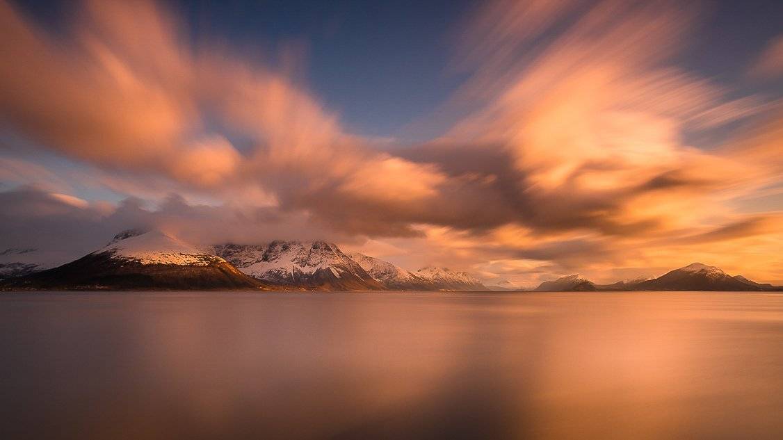 norway,landscape,light,sunset,mood,sea, Tomek Orylski