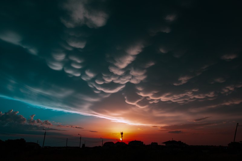 облака,небо,закат Небеса. фото превью