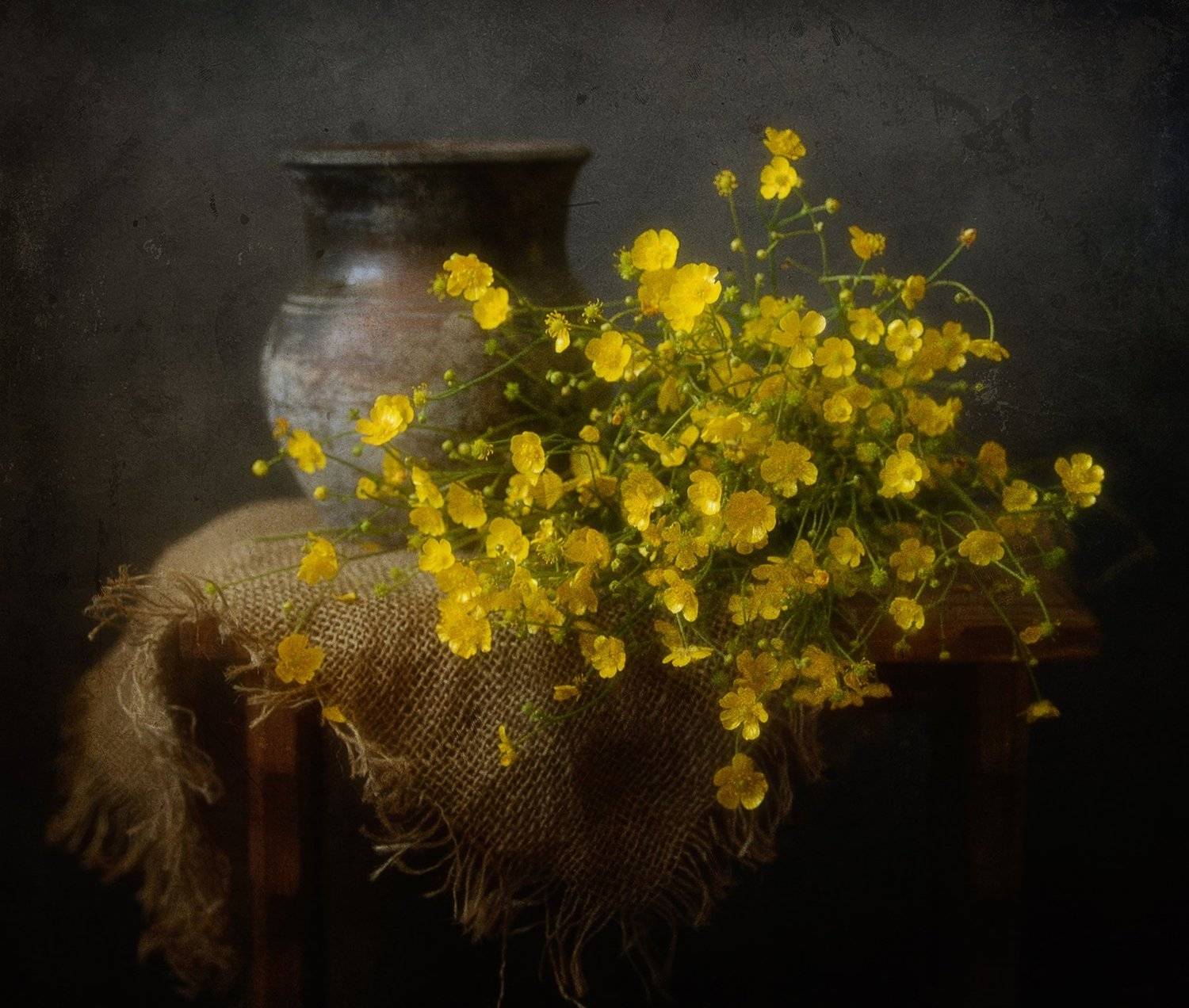 натюрморт,лютики,цветы, Наталия К