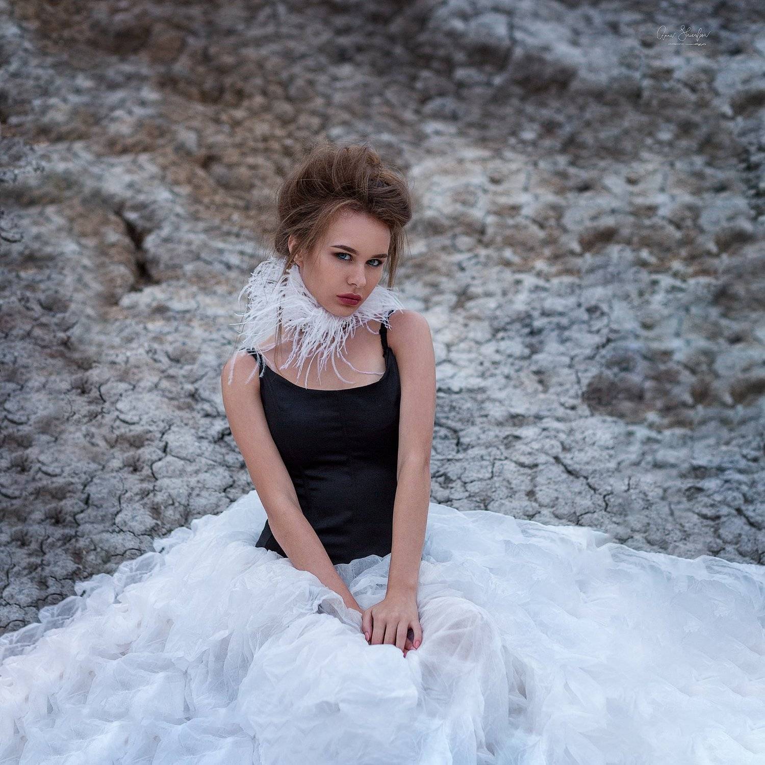 портрет красота девушка арт, Анна Шувалова