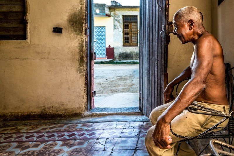 cuba, trinidad, cuban Old man фото превью
