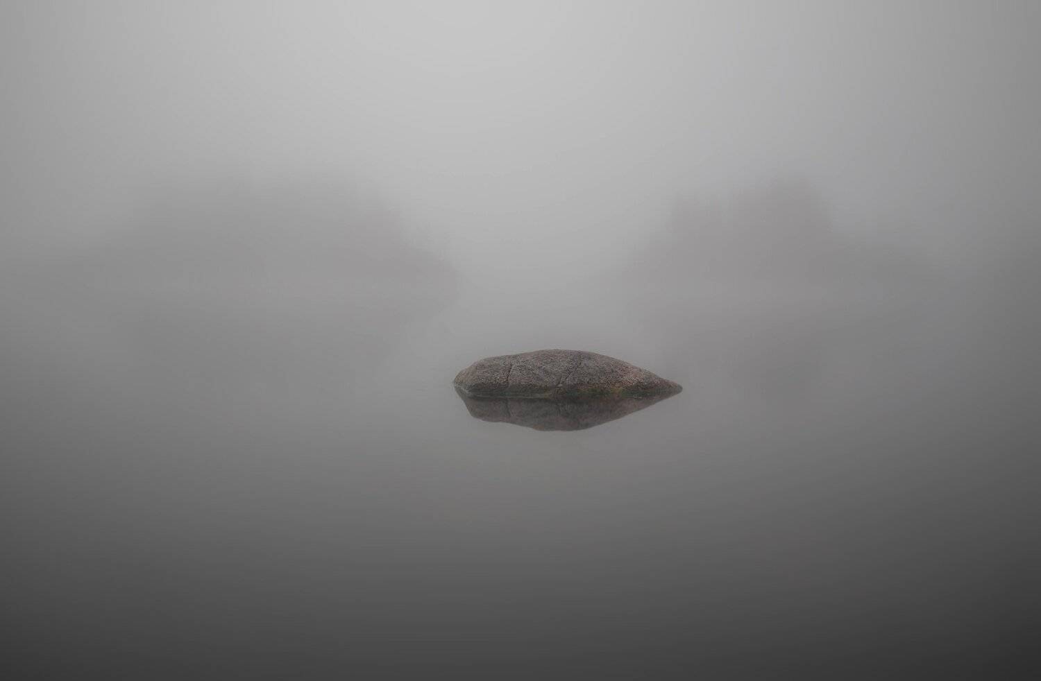 ладога, весна, шхеры, рассвет ,карелия, туман, Павел Ващенков