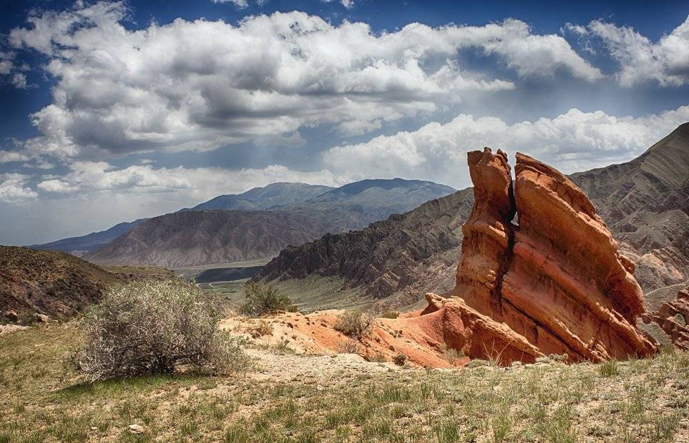 кыргызстан, горы, Элина Магалимова