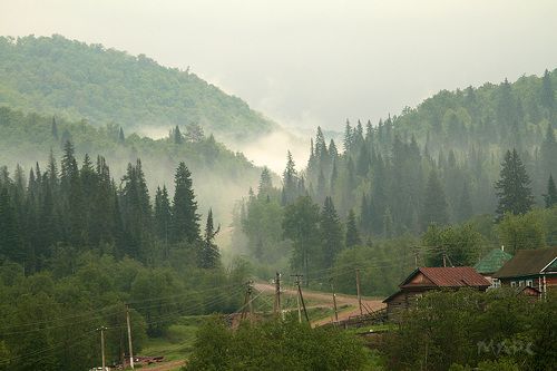 Деревня Толпар на реке Зилим