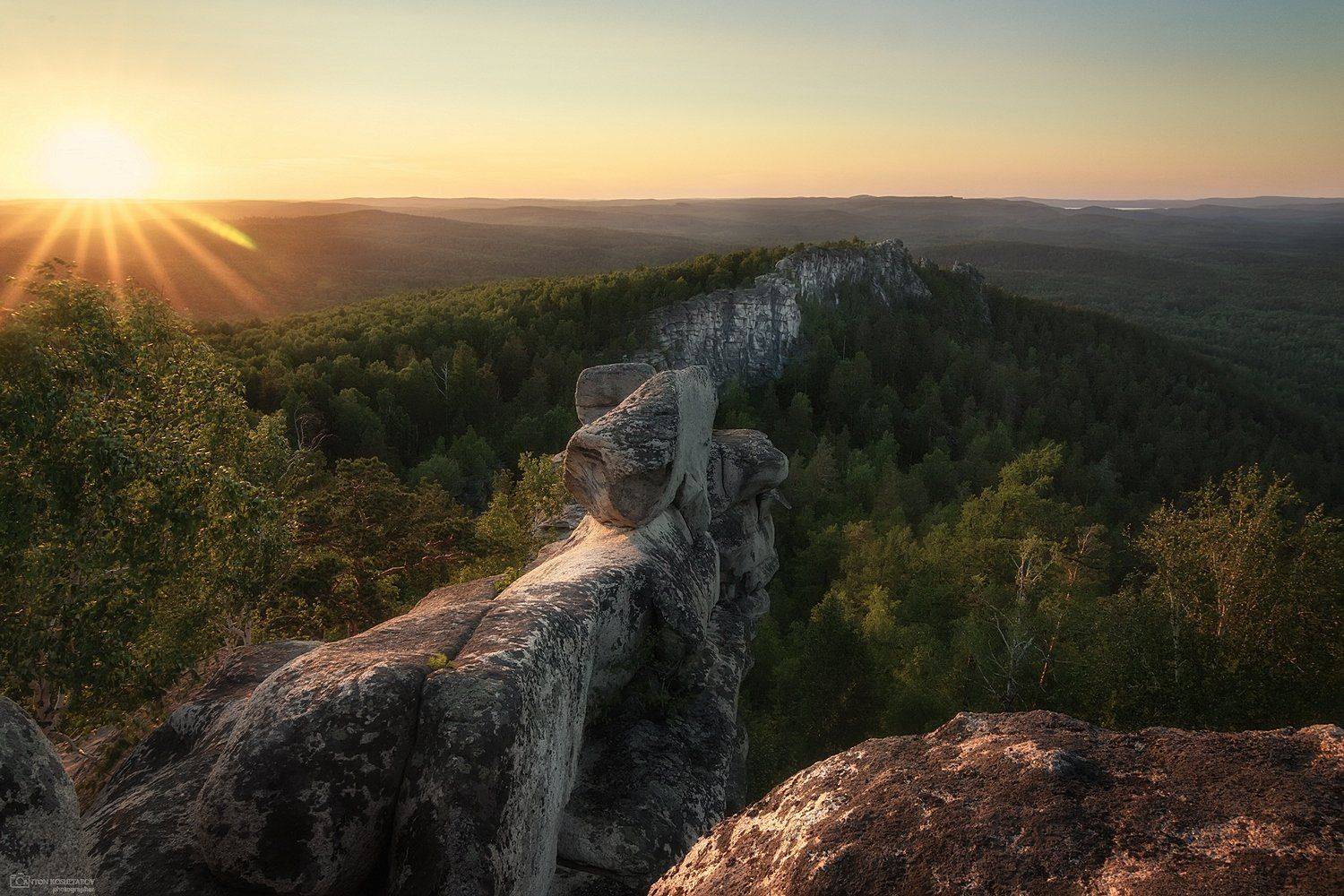 аракульский шихан, аракуль, урал, закат, екатернибург, челябинская область, гора, скала, лето, Антон Кошетаров