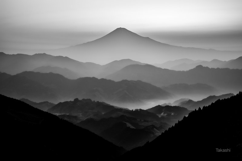Fuji,Japan,mountain,gaze,fog,beautiful,morning,sunrise Sunrise valley 2 фото превью