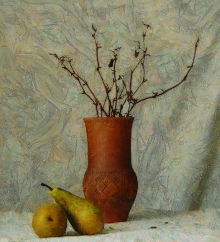 still-life, pears Still-life with pears фото превью
