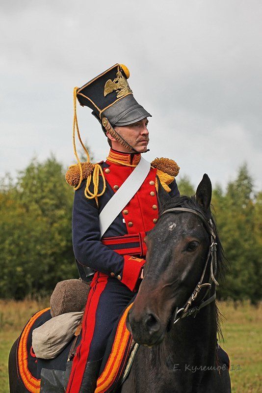 защитники отечества, гусар, кутузов, карабенер, кирасир, пушкарь, наполеон, война, 1812, бородино, шевардино, кулешов евгений, евгений кулешов 1812 в лицах фото превью