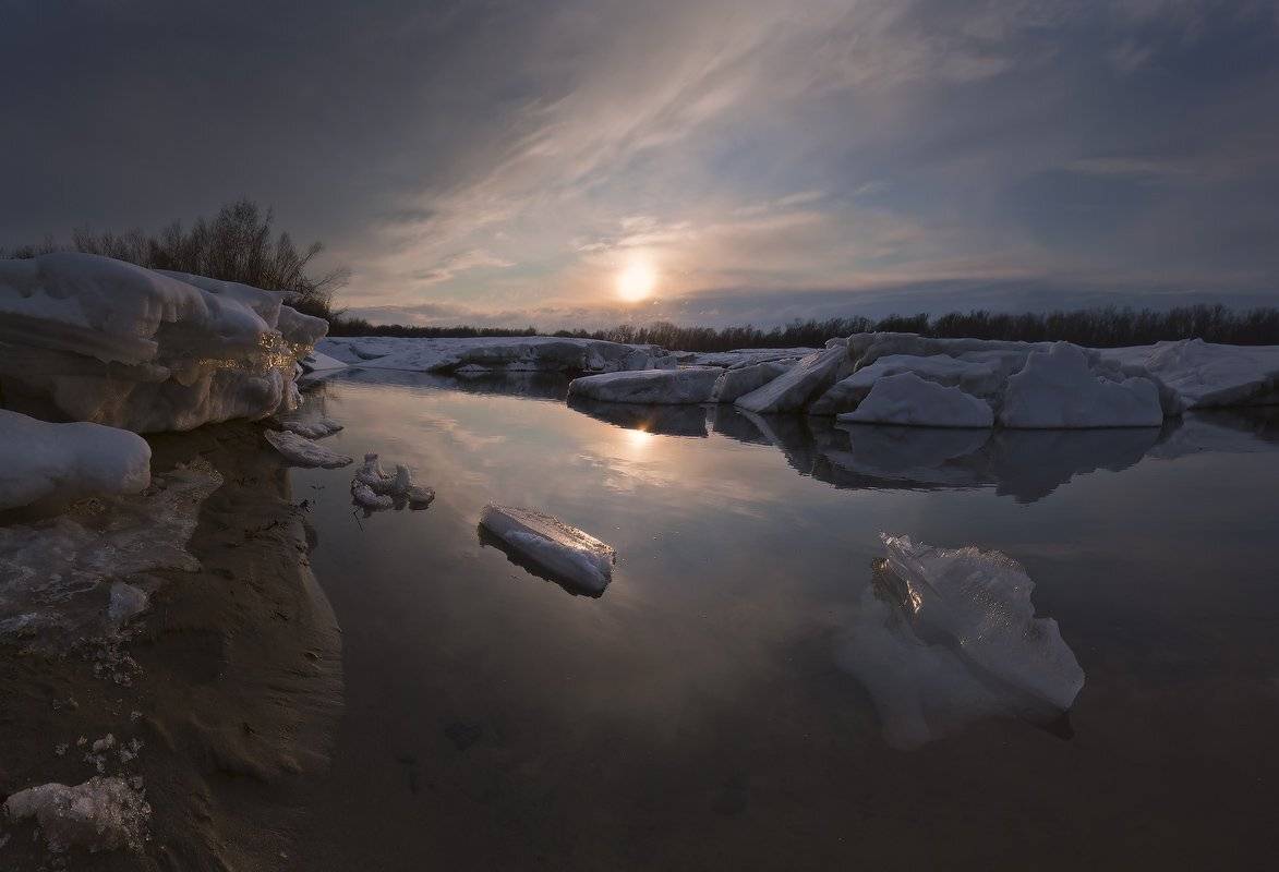 река, лаба, торося, льдины, , зима, февраль, хочу, весны, Николай Мысливцев