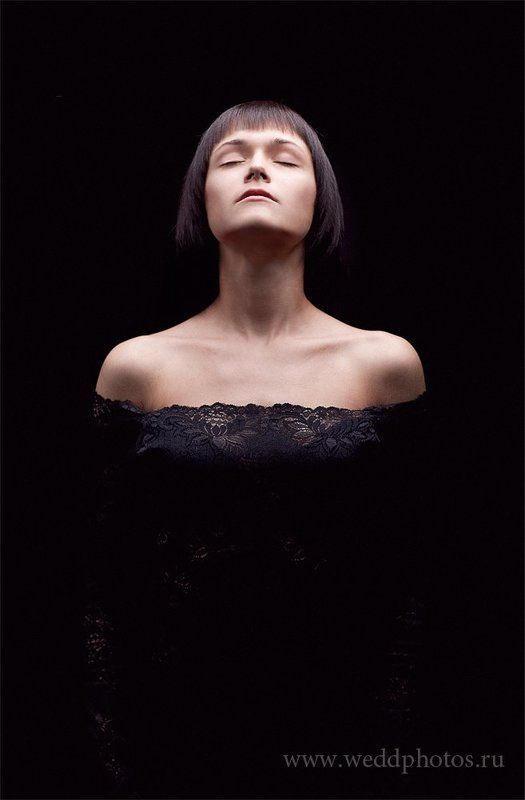 портретная студийная съёмка, портрет девушки, фотография студийная Портрет фото превью