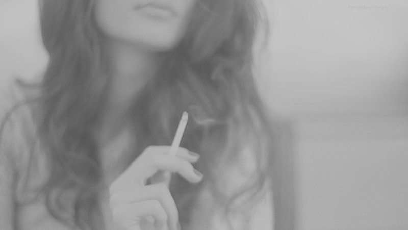 портрет, жанр, one cigarette фото превью