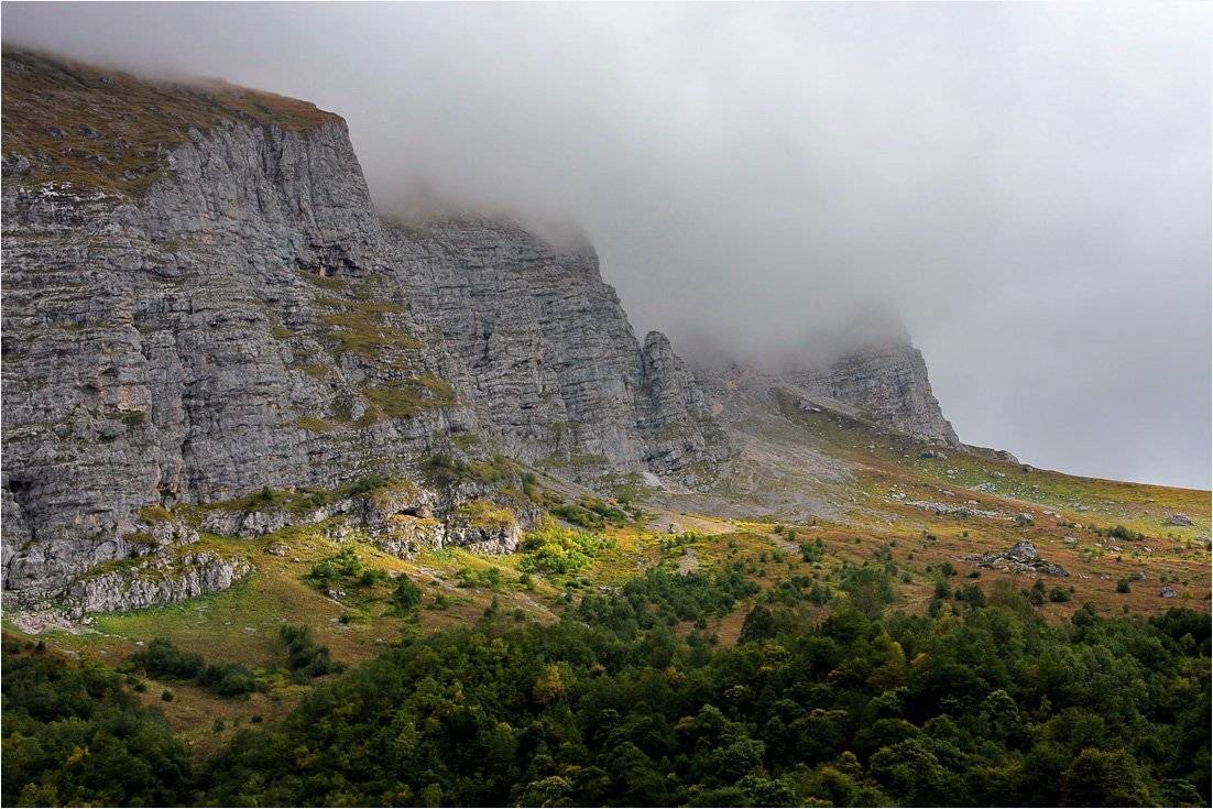 горы, кавказ, фишт, осень, Тарасов Алексей