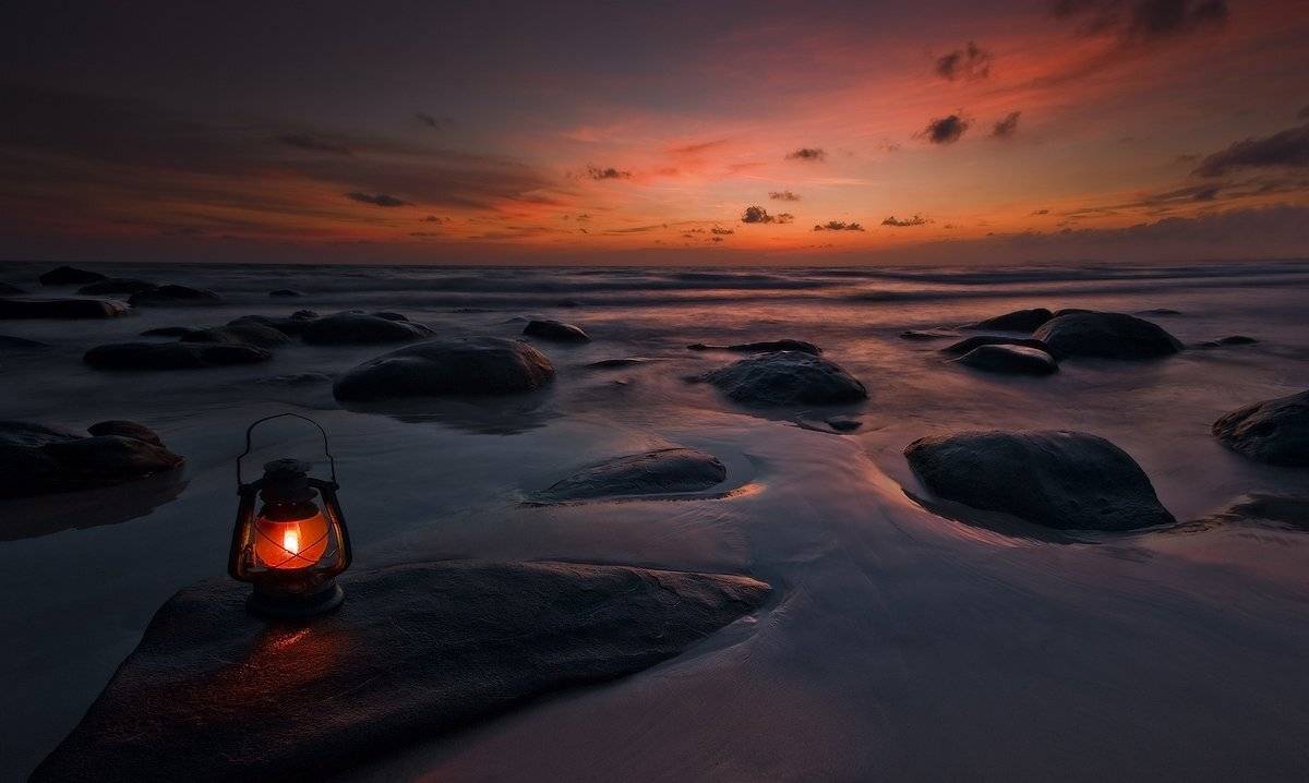 море, закат, камни, остров, тай, Boris Bogdanov