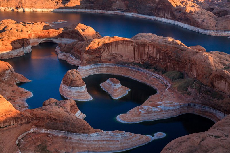 southwest, fotowalk, lake powell, usa, arizona, glen canyon, lake, adventure, helicopter Reflection Canyon, Lake Powell фото превью