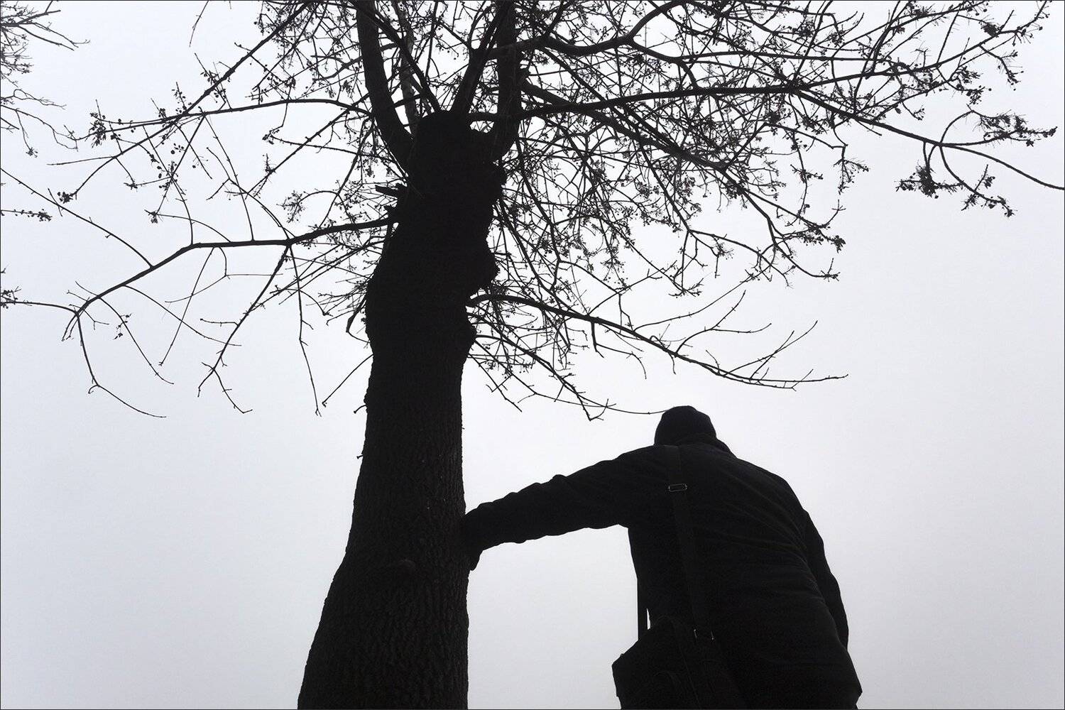 composition, bw, street, man, композиция, чб, Denis Buchel (Денис Бучель)