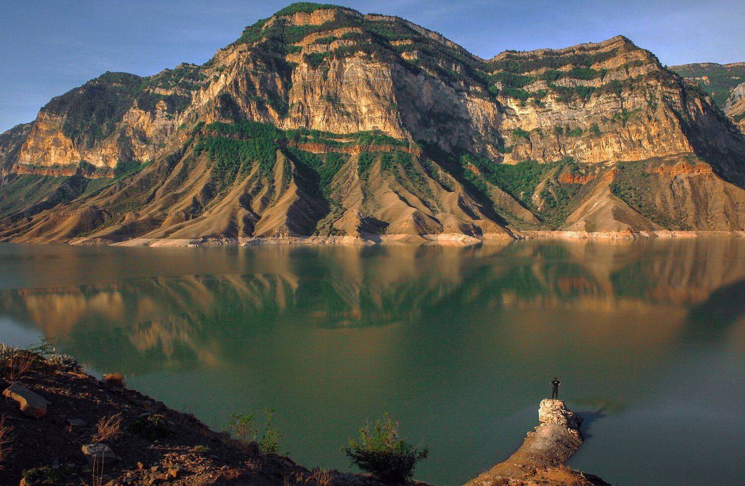 водохранилище,горы,пейзаж,горный пейзаж,весна,дагестан,северный кавказ,шамильский район., Marat Magov
