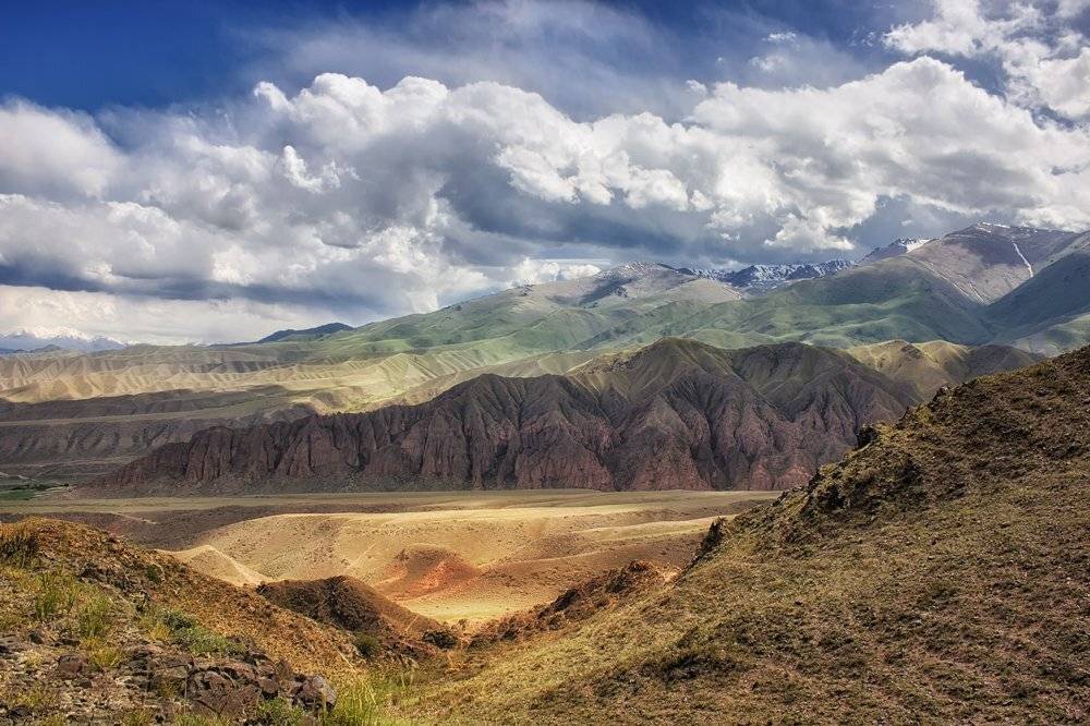 кыргызстан, горы, Элина Магалимова