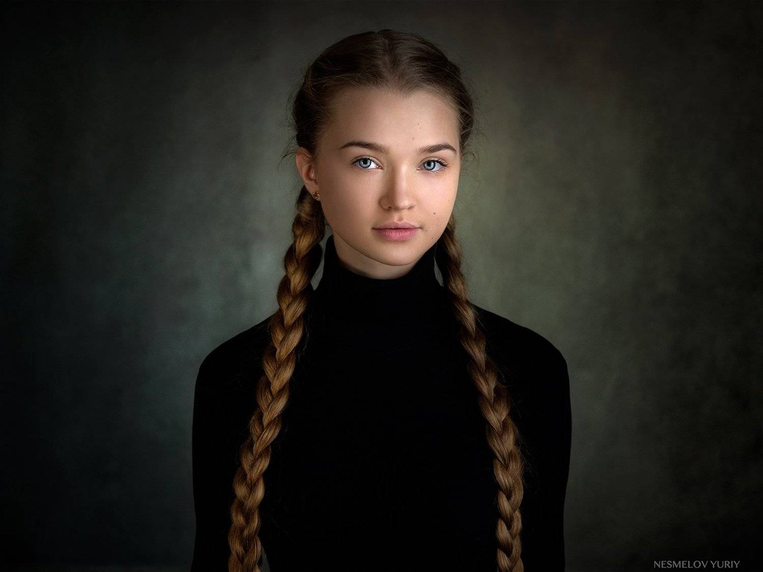 portrait портрет art girl модель девушка, Несмелов Юрий