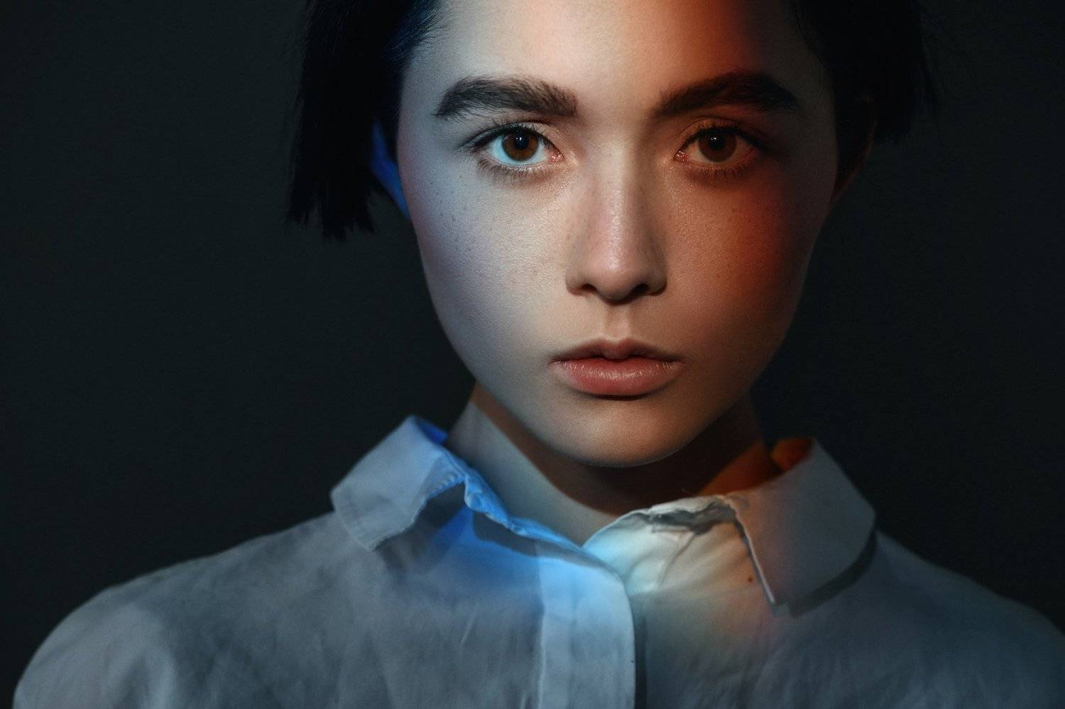 портрет. portrait, color, girl, studio, Павел Соколов