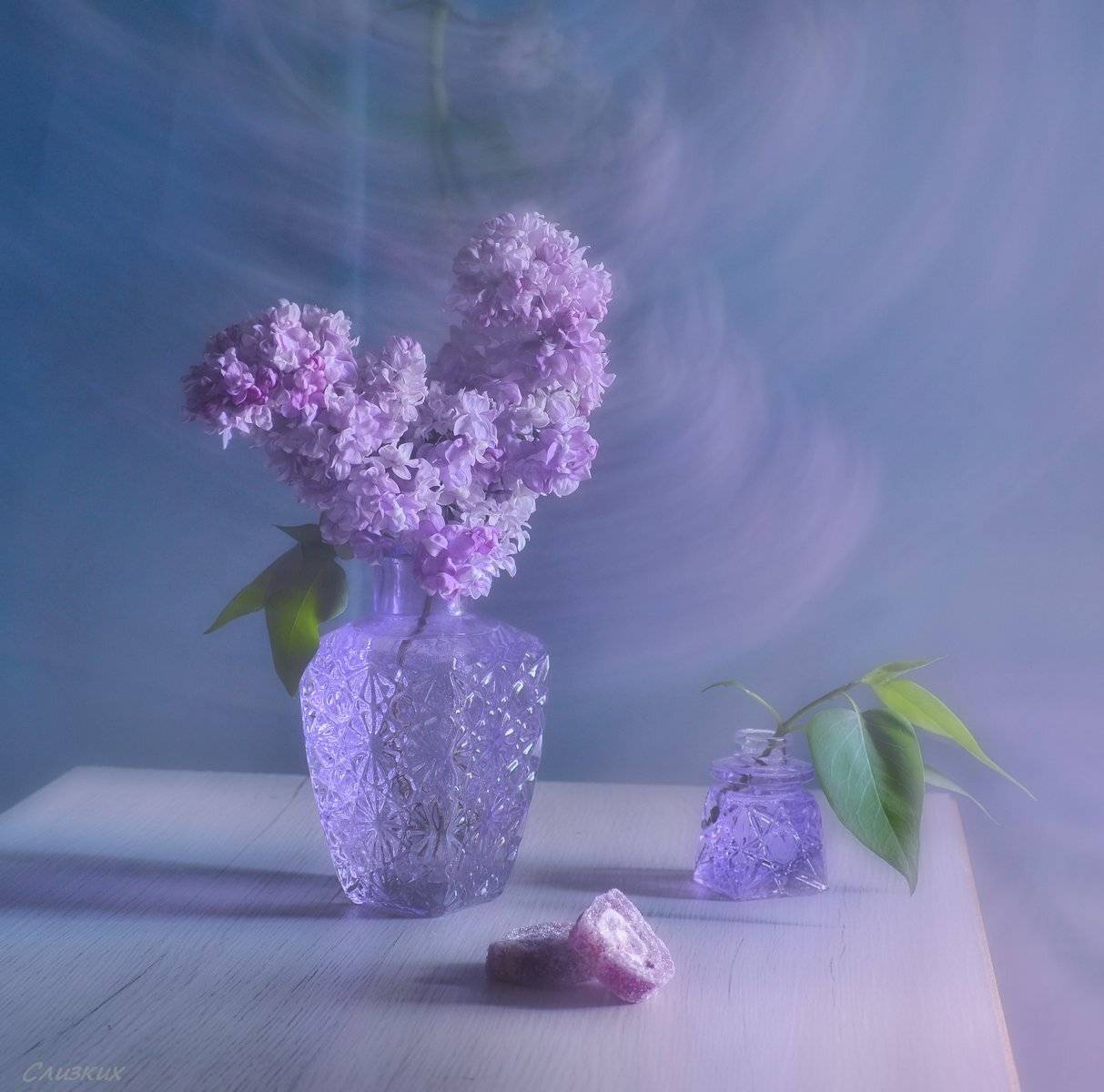 натюрморт,весна,букет,настроение,композиция,свет,сирень, Инаида