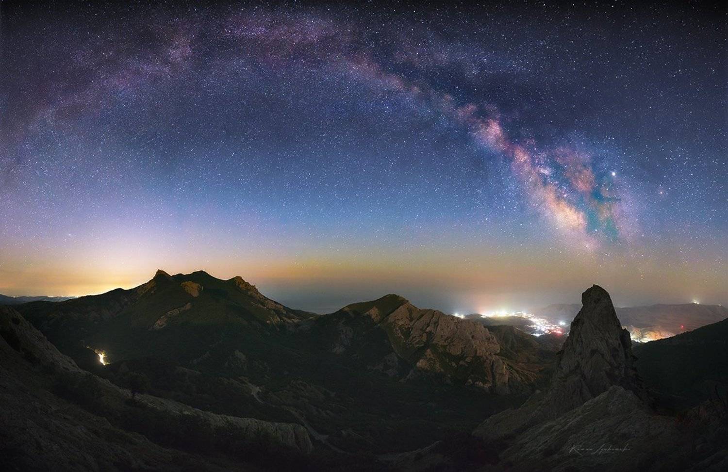 крым,  ночь, пейзаж, роман любимский, Роман Любимский