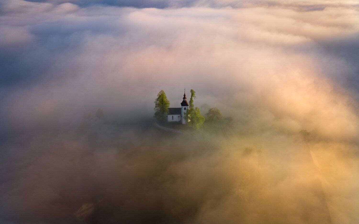 slovenia, alps, dusk, morning, landscape, словения, альпы, утро, пейзаж, Дмитрий Иванов