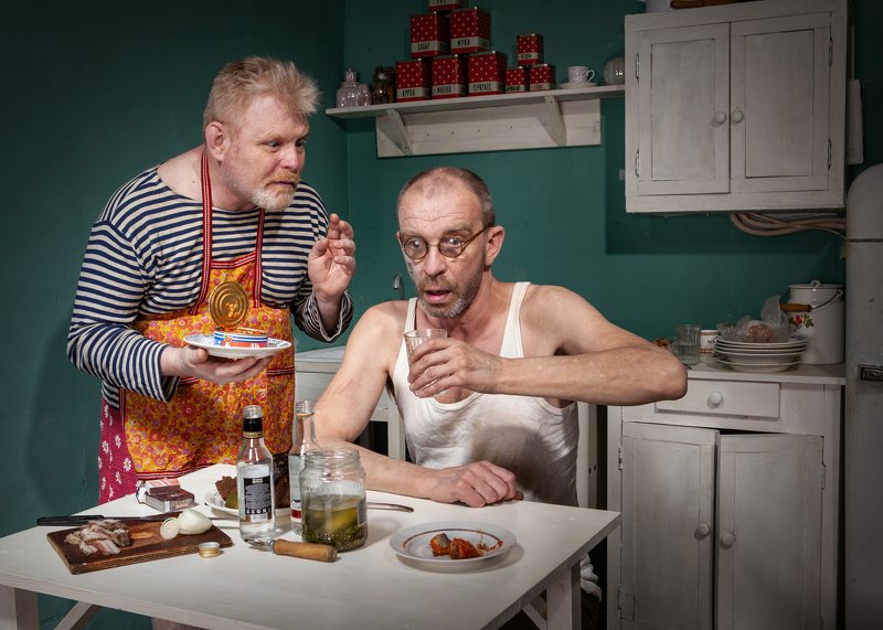 запой, алкоголь, кухня, фауст Фауст. За мгновение до... запоя. фото превью