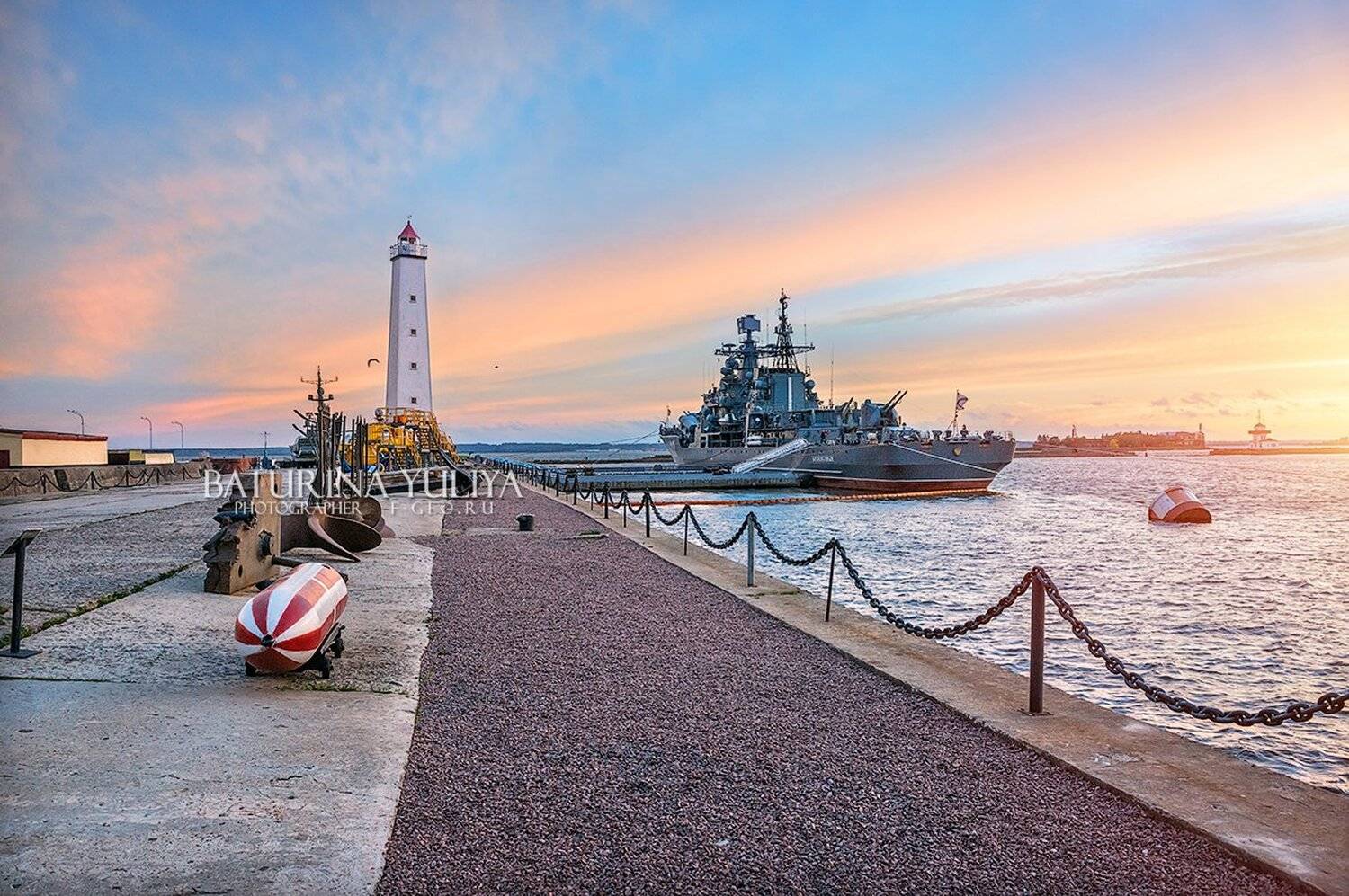 кронштадт, маяк, финский залив, Юлия Батурина