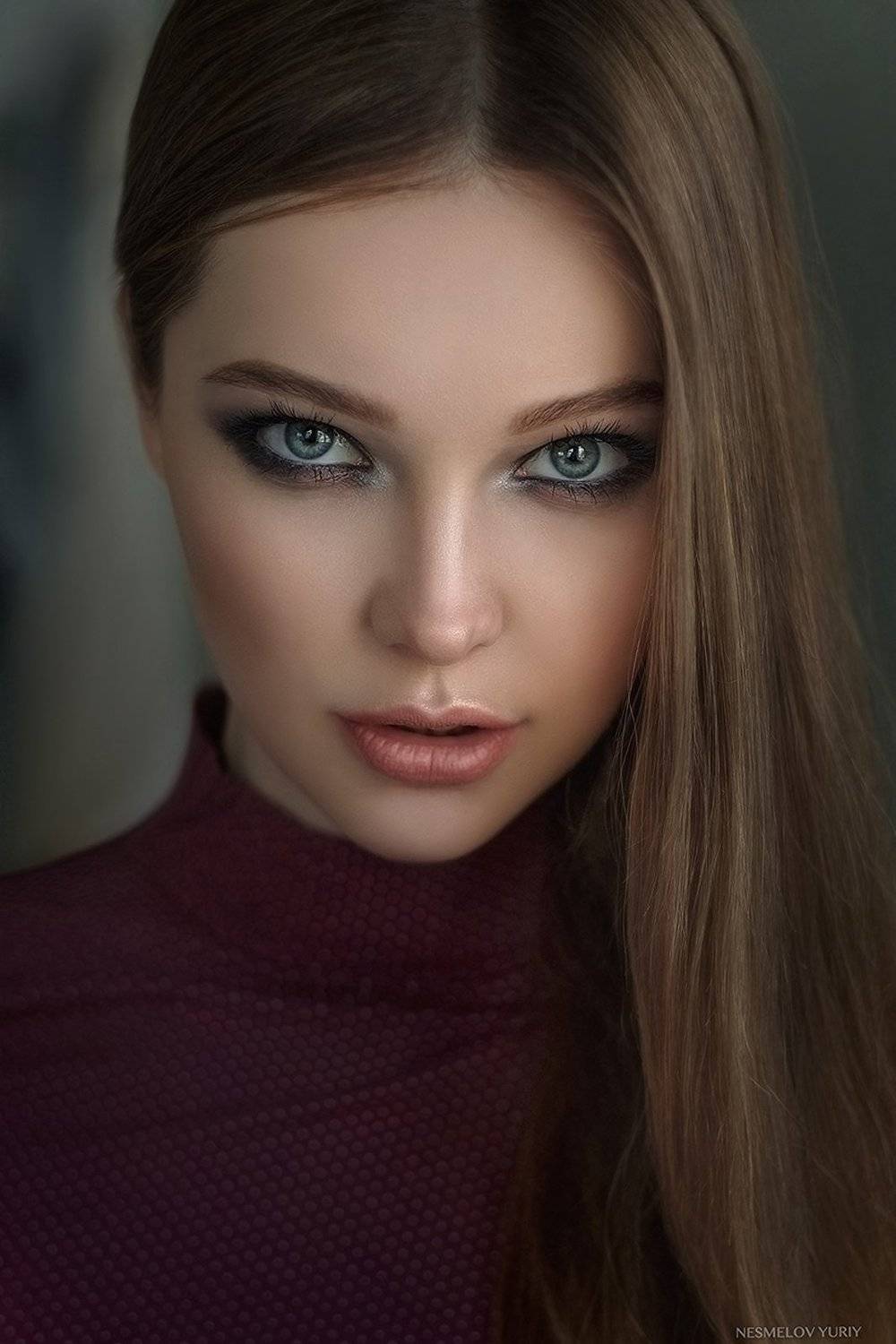 portrait, girl, art, model, девушка, портрет, Несмелов Юрий