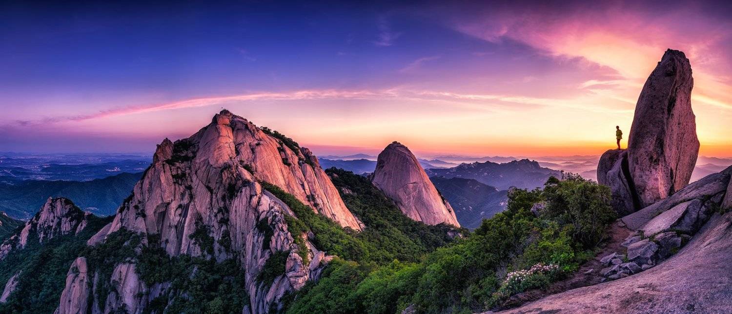 Mountain Sun Sunrise Summit Peak Top Morning Dawn Rock Landscape Light , Seo Tiger