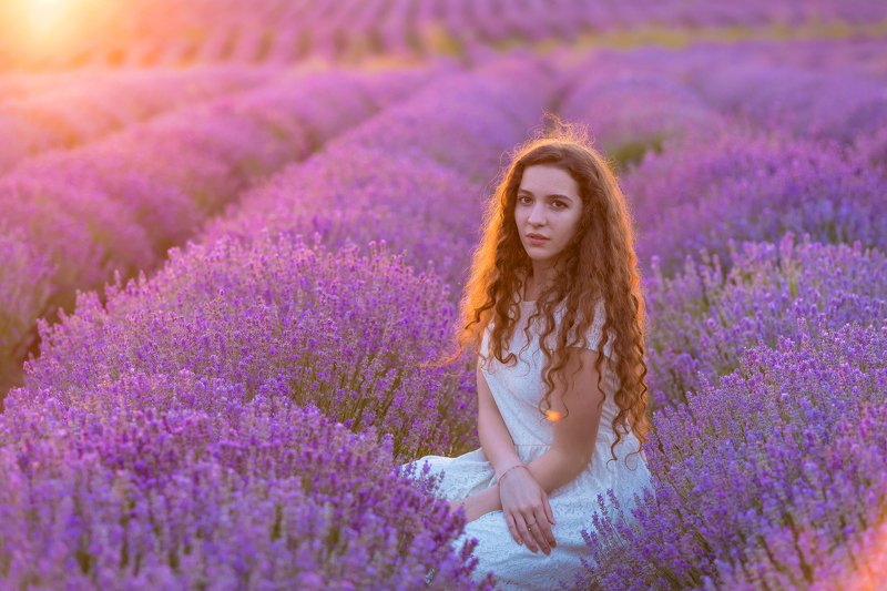 Lavender girl фото превью