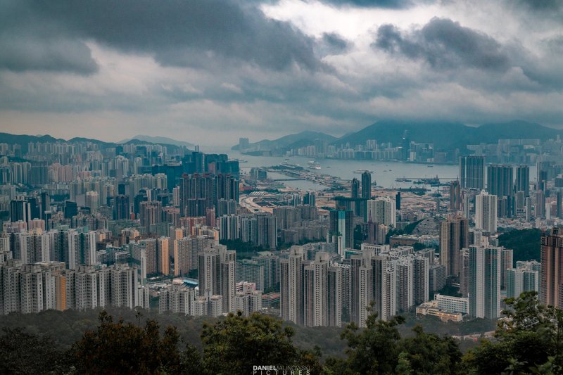 #hongkong #asia Cloudy Hong Kong фото превью