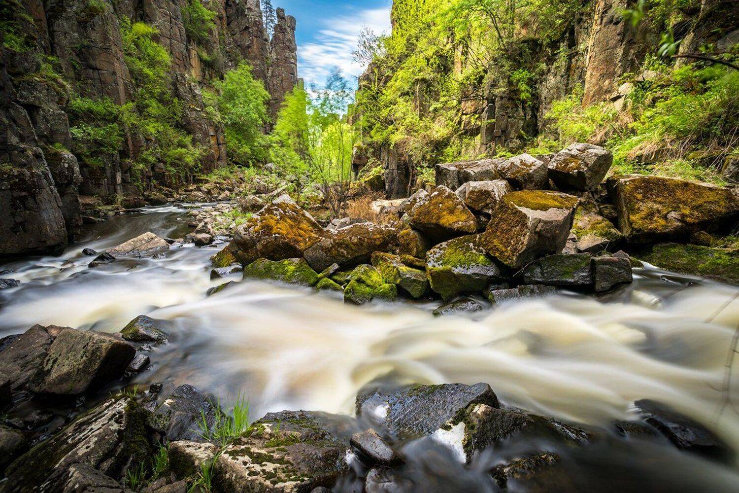 нижнеудинск, река, ук, уковский, водопад, ущелье, длинная, выдержка, Вячеслав Мельников