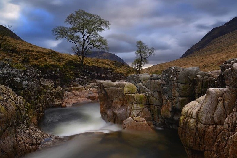 Scotland, River Etive фото превью