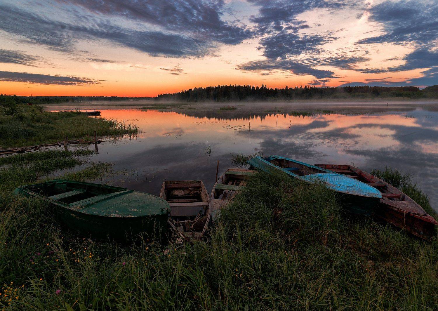 утро, лето,Россия, Вятка, природа, рассвет, Карепанов Евгений