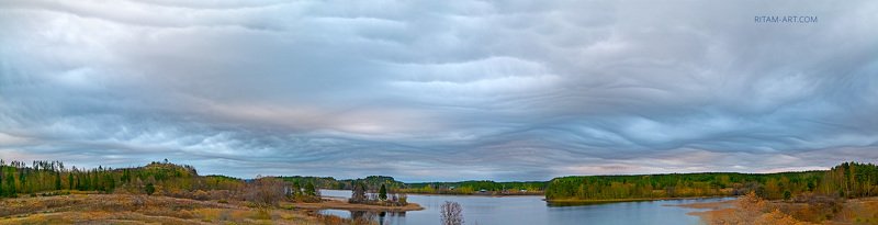асператус, undulatus, asperatus, aspreatus, asperitas, облака, облако, ладога, ладожское, озеро, карелия, небо, тучи, туча, небесное, явление, ритам, мельгунов, пейзаж, россия, осень, осенний, autumnal, ladoga, lake, cloud, clouds Хляби небесные / Cataracts of Heaven фото превью