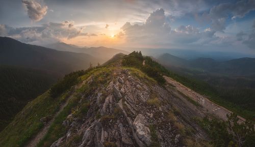 Закат над Закопане