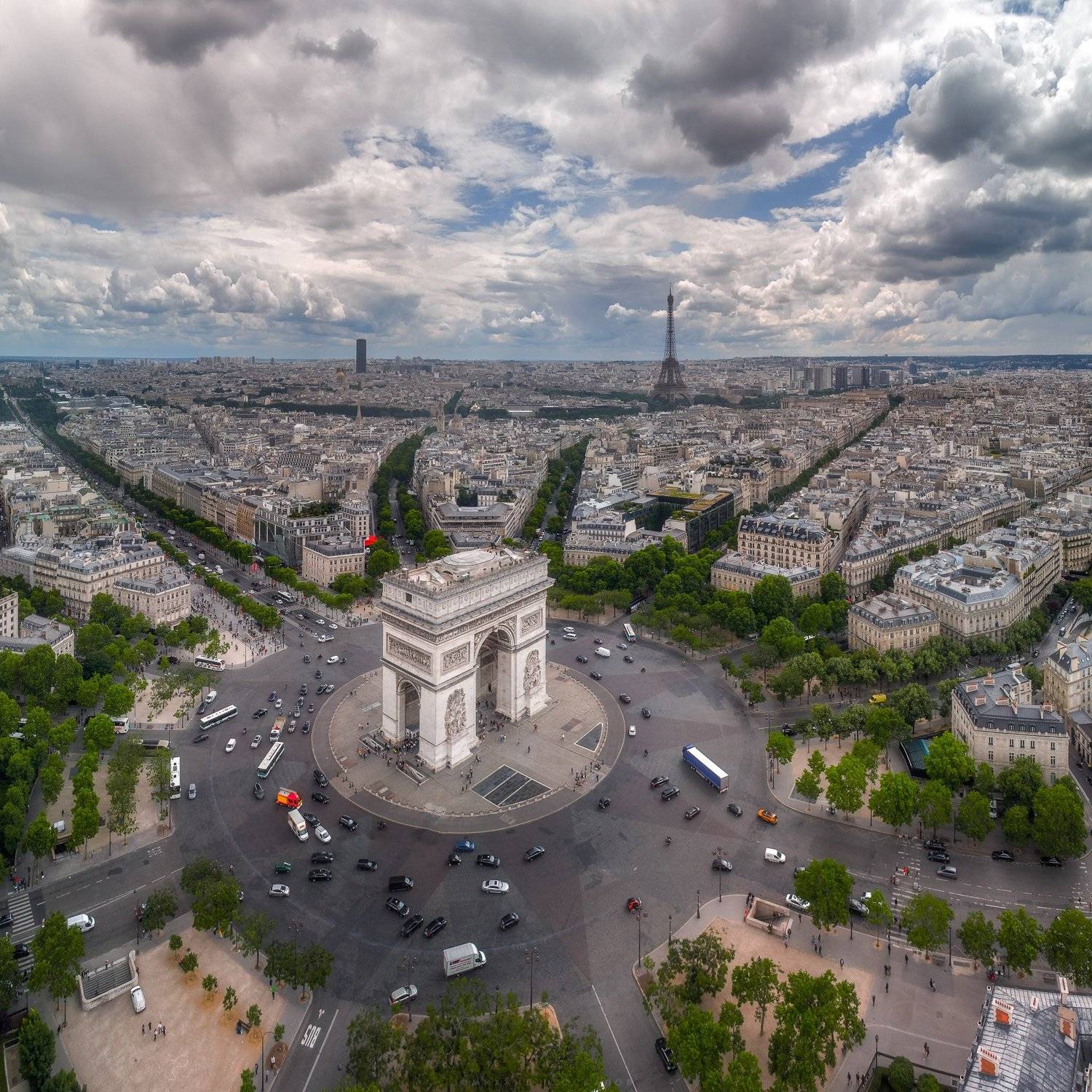 Париж, город, пейзаж, Михаил Проскалов