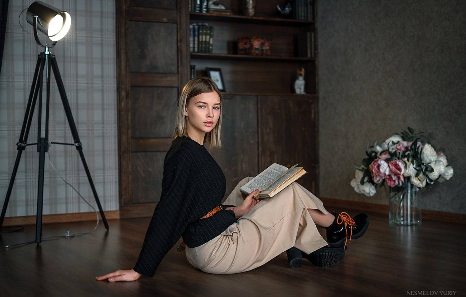 портрет, девушка, art, portrait, girl, Несмелов Юрий