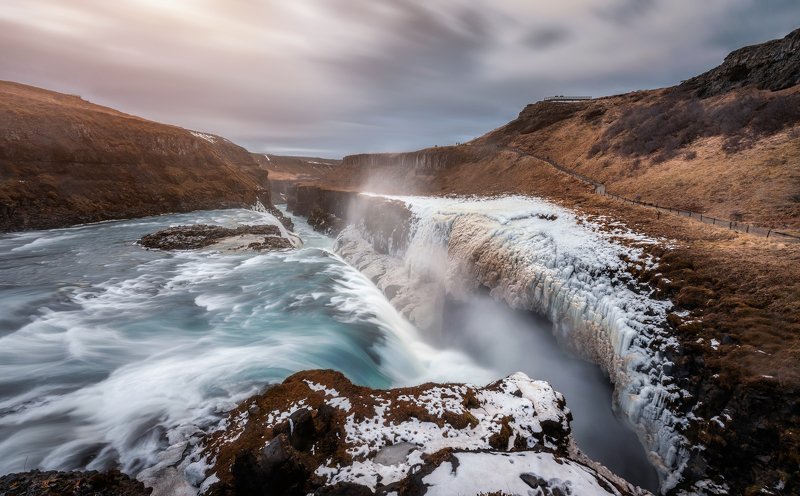 iceland Gullfoss фото превью