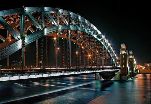 Технократический мост на Неве
