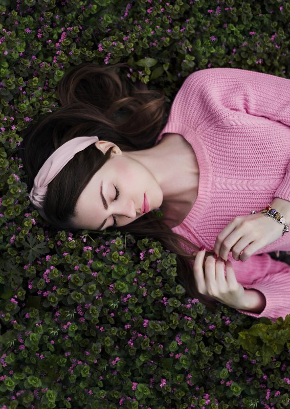 девушка, нежность, портрет, сны, фотография, спящая красавица. Сказочные сны фото превью