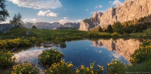 Весна в горах