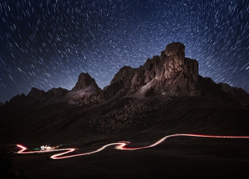 Passo Giau - Доломити - Италия. фото превью