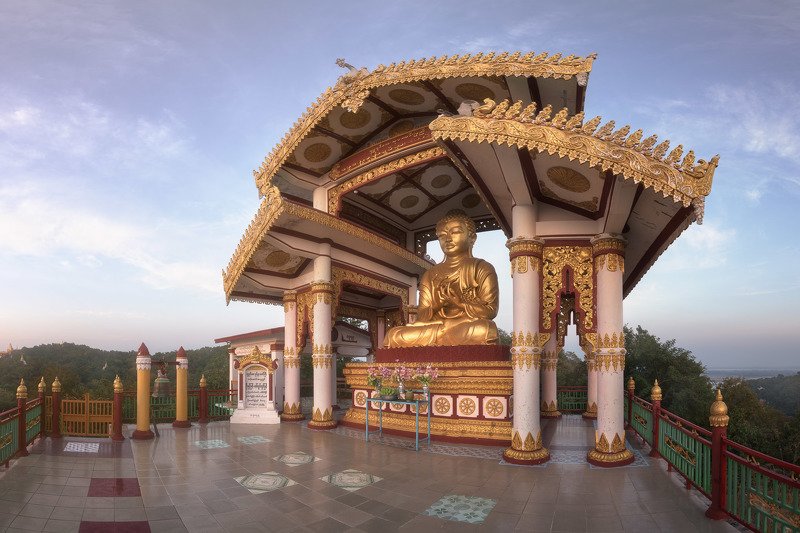 architecture, asia, asian, attraction, blue, buddha, buddhism, buddhist, building, burma, burmese, city, columns, complex, culture, evening, exterior, golden, heritage, hill, historic, history, landmark, mandalay, monument, myanmar, outdoor, pagoda, pilla Awakening фото превью