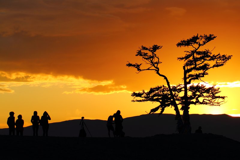 заход, солнце, вечер, небо, облака, sunset, evening, sky, clouds, observers Наблюдатели... фото превью