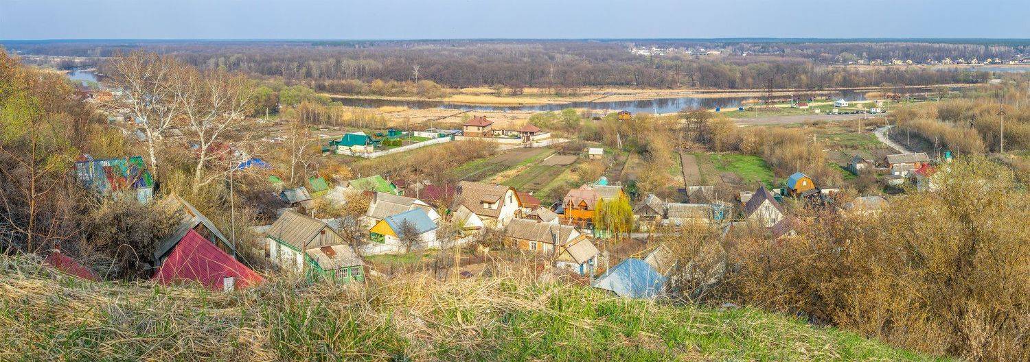 рамонь, воронеж, панорама, весна, Руслан Востриков