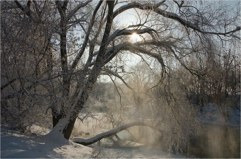 морозным утром на Усте фото превью